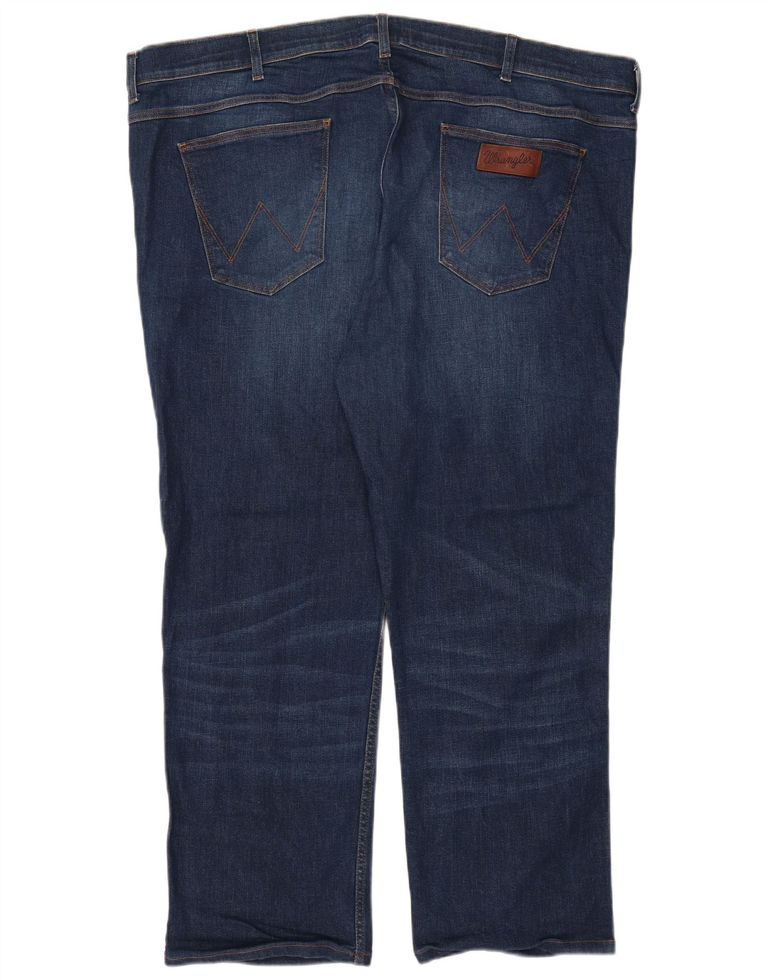 Męskie proste dżinsy Wrangler W47 L28 granatowe