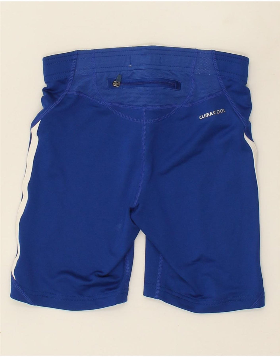 ADIDAS Boys Clima 365 Sport Shorts 9-10 Years Blue Polyester Vintage Adidas and Second-Hand Adidas from Messina Hembry 