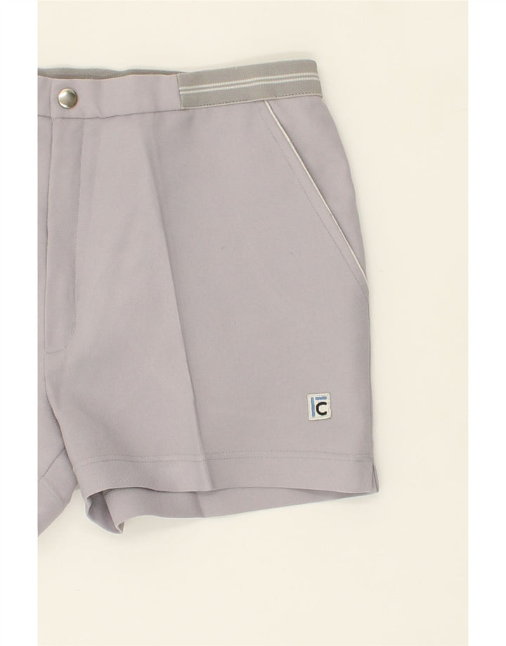 VINTAGE Womens Chino Shorts W32 Large Grey Vintage Vintage and Second-Hand Vintage from Messina Hembry 