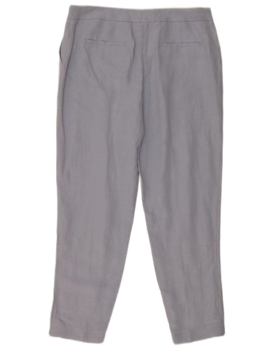 Damskie zwężane spodnie Chino z wysokim stanem HOBBS UK 14 Large W34 L28 Niebieskie