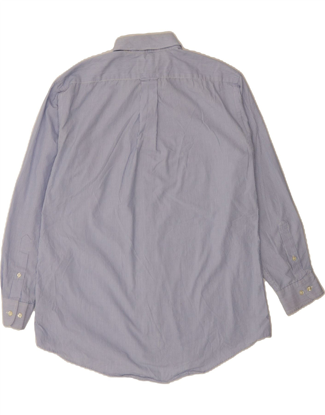 DOCKERS Mens Shirt Size 15 1/2 Medium Blue Pinstripe Cotton Vintage Dockers and Second-Hand Dockers from Messina Hembry 
