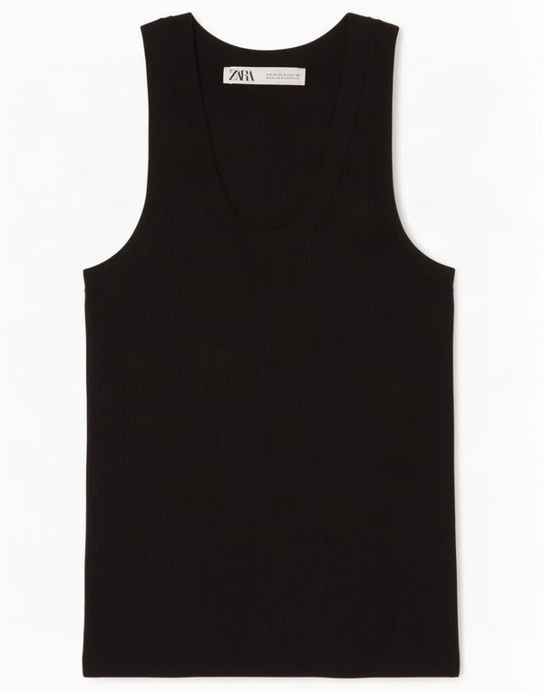 Kamizelka damska Zara Top UK 8 Small Black