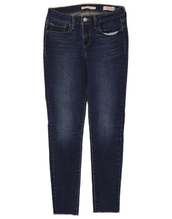 Damskie jeansy Levi's 710 Super Skinny W27 L28 Granatowe