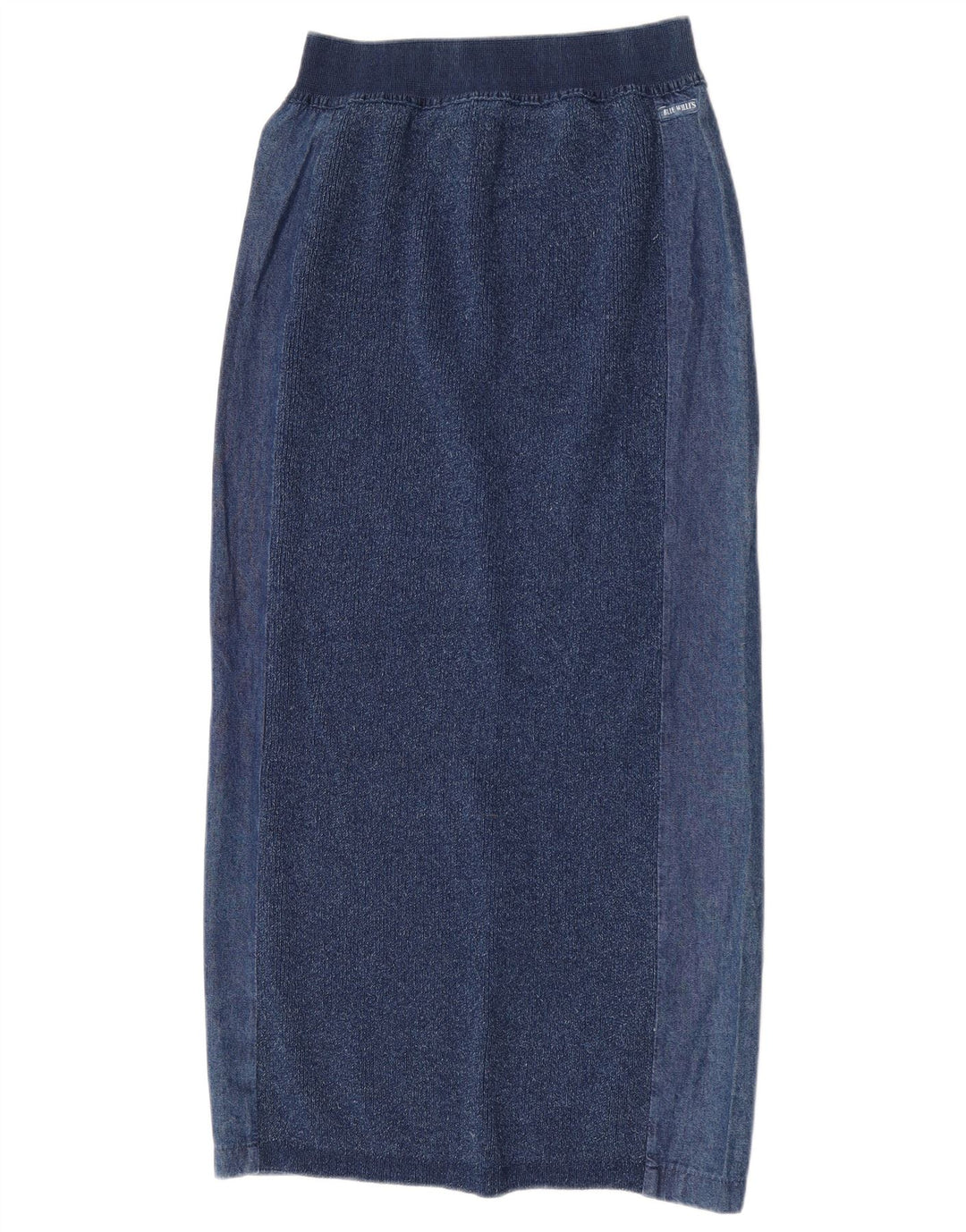 Niebieska damska spódnica midi Willi's Medium W28 niebieska bawełna