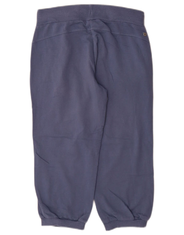 Damskie spodnie dresowe Puma Capri Joggers UK 8 Małe, granatowe, bawełniane