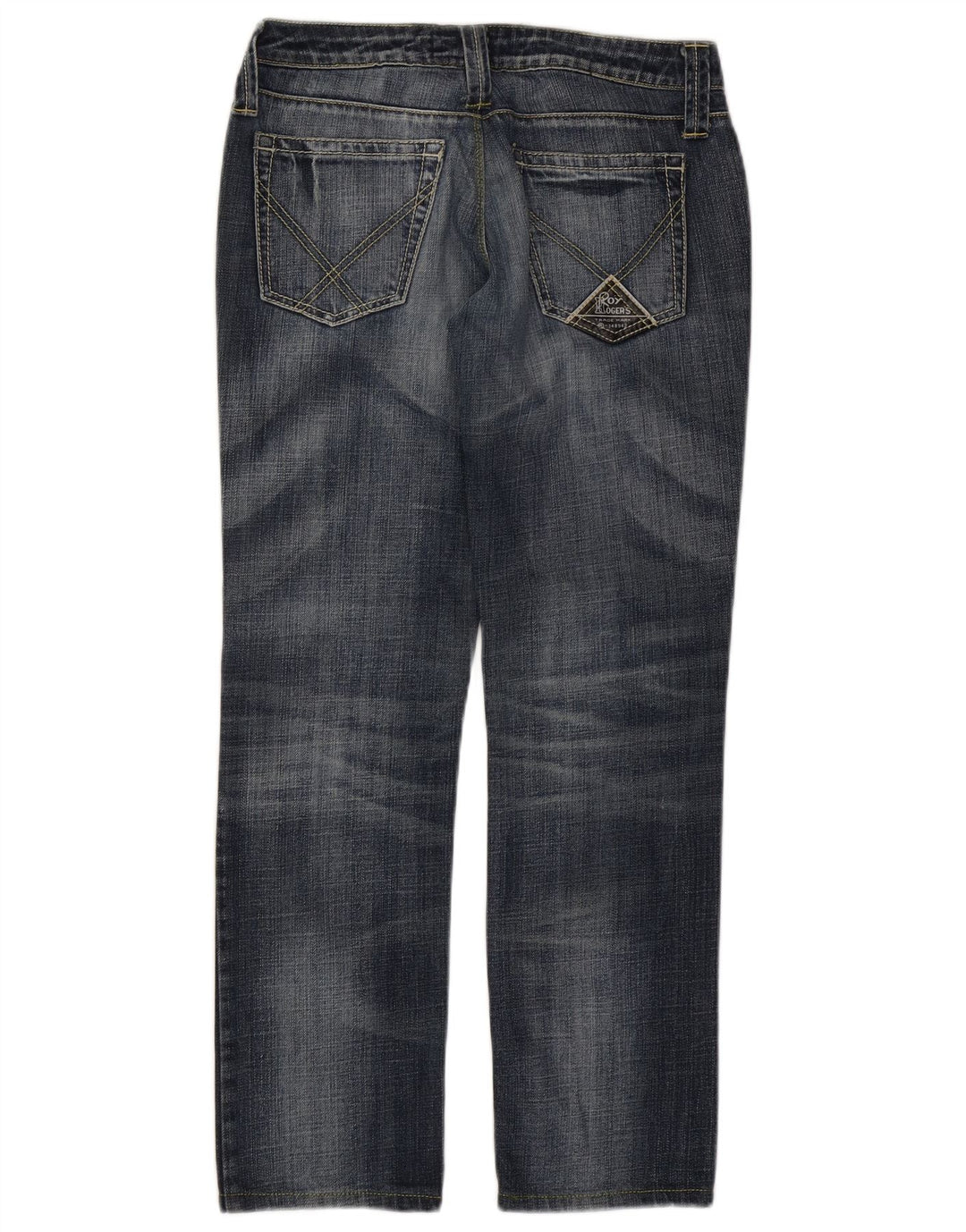 Dżinsy damskie Roy Rogers Seven Bell Straight IT 42 Medium W28 L29 Niebieskie