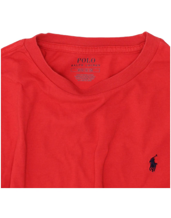 Koszulka chłopięca Polo Ralph Lauren Top 10-11 lat, średnia czerwień