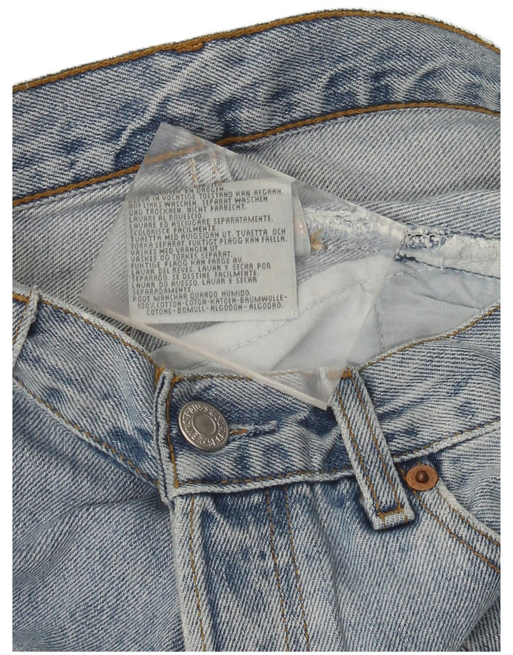 Męskie spodenki jeansowe Levi's 501 W29 Średni niebieski, bawełniany