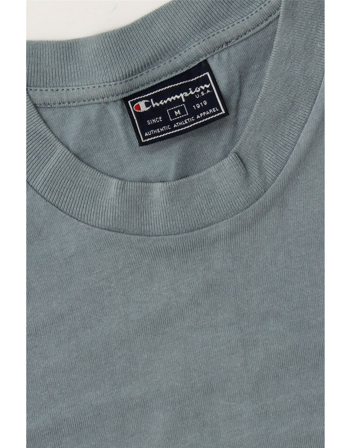 CHAMPION Mens T-Shirt Top Medium Blue Vintage Champion and Second-Hand Champion from Messina Hembry 