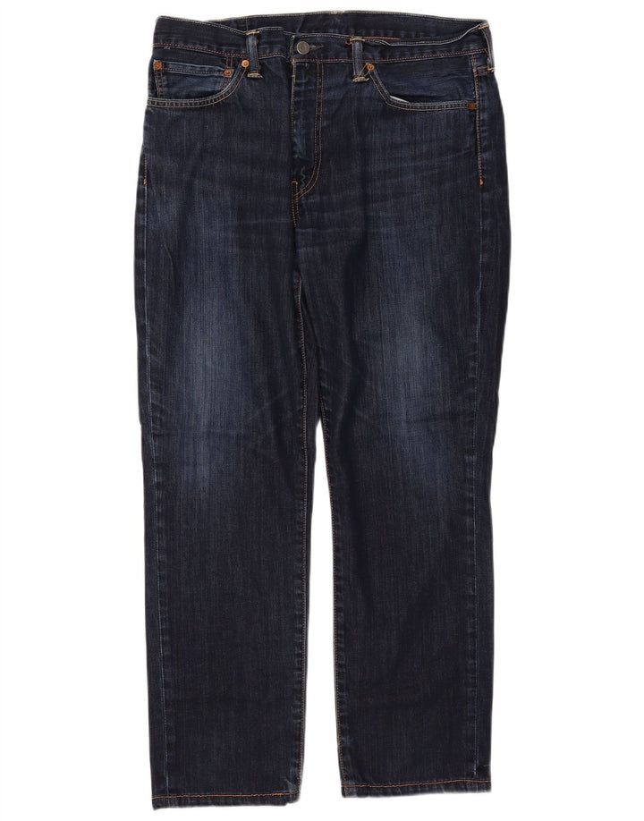 Męskie jeansy LEVI'S 511 Slim W32 L30 Granatowa bawełna