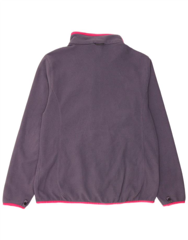 Damska kurtka polarowa The North Face UK 18 XL, fioletowa, poliestrowa