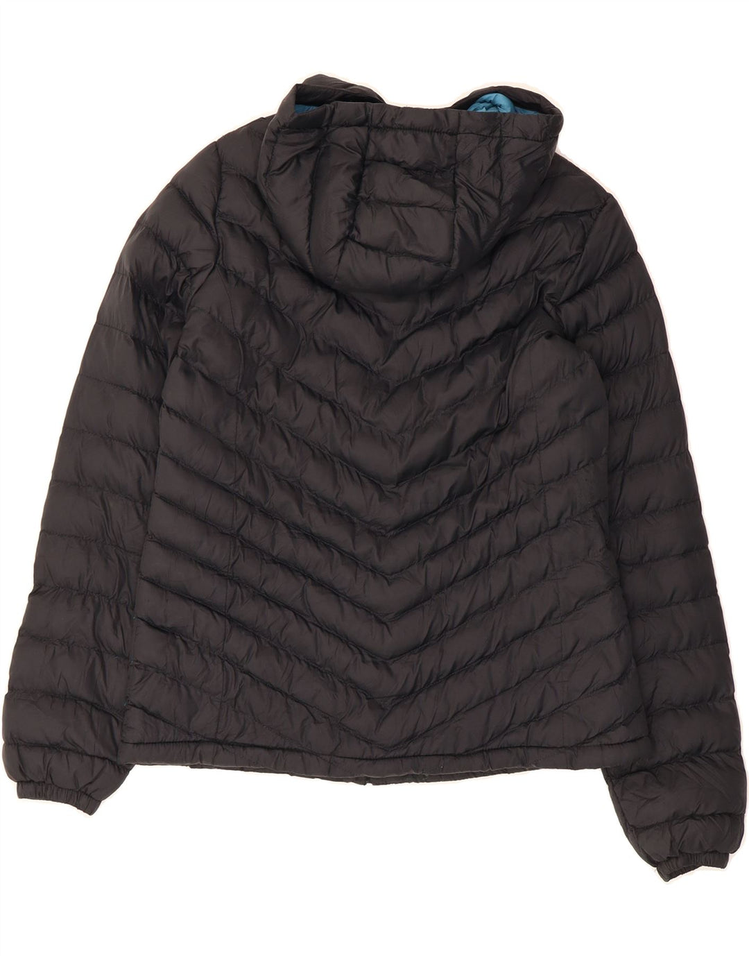 MOUNTAIN WAREHOUSE Womens Hooded Padded Jacket UK 8 Small Black Nylon Vintage Mountain Warehouse and Second-Hand Mountain Warehouse from Messina Hembry 