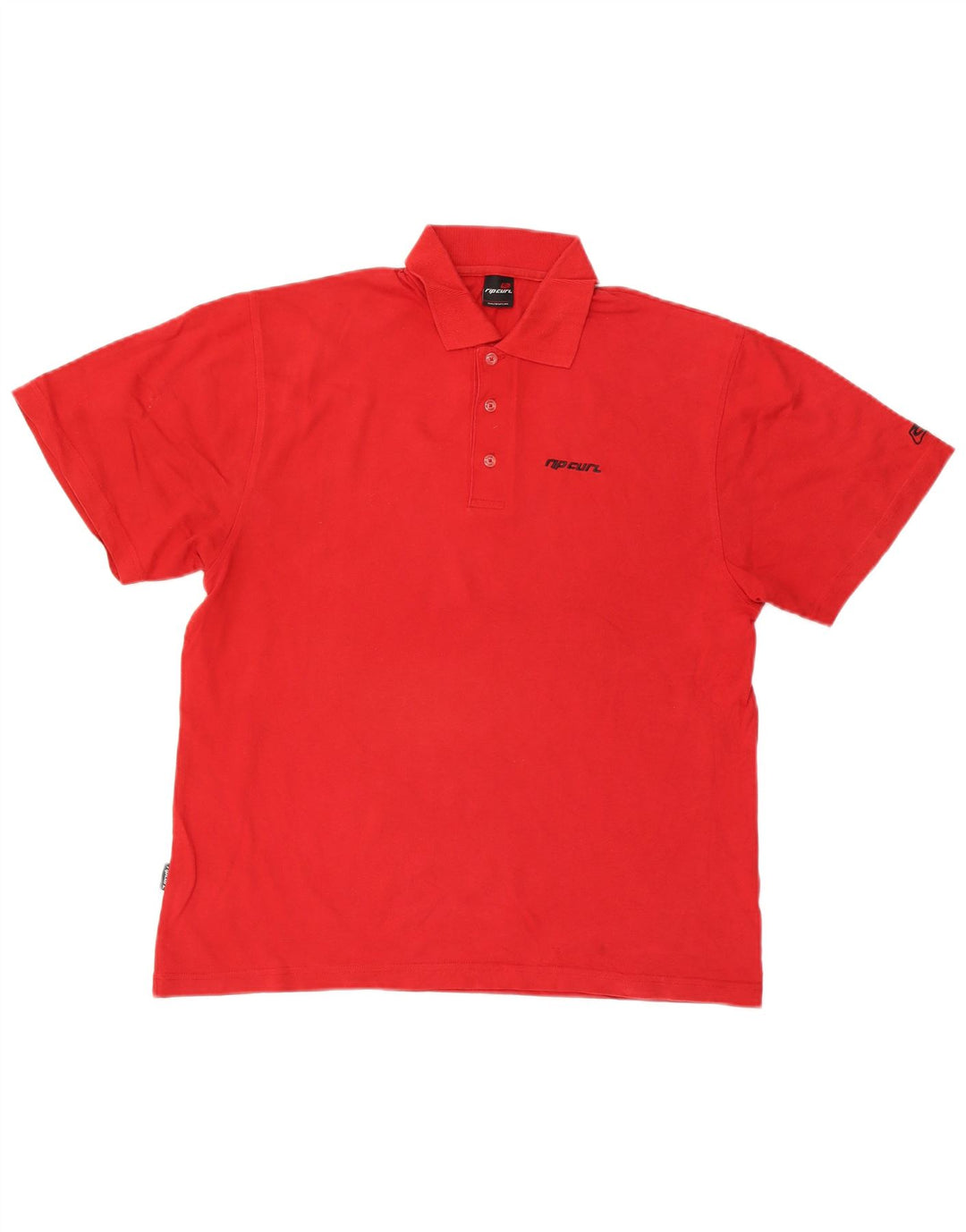 Męska koszulka polo Rip Curl, mała, czerwona, bawełniana