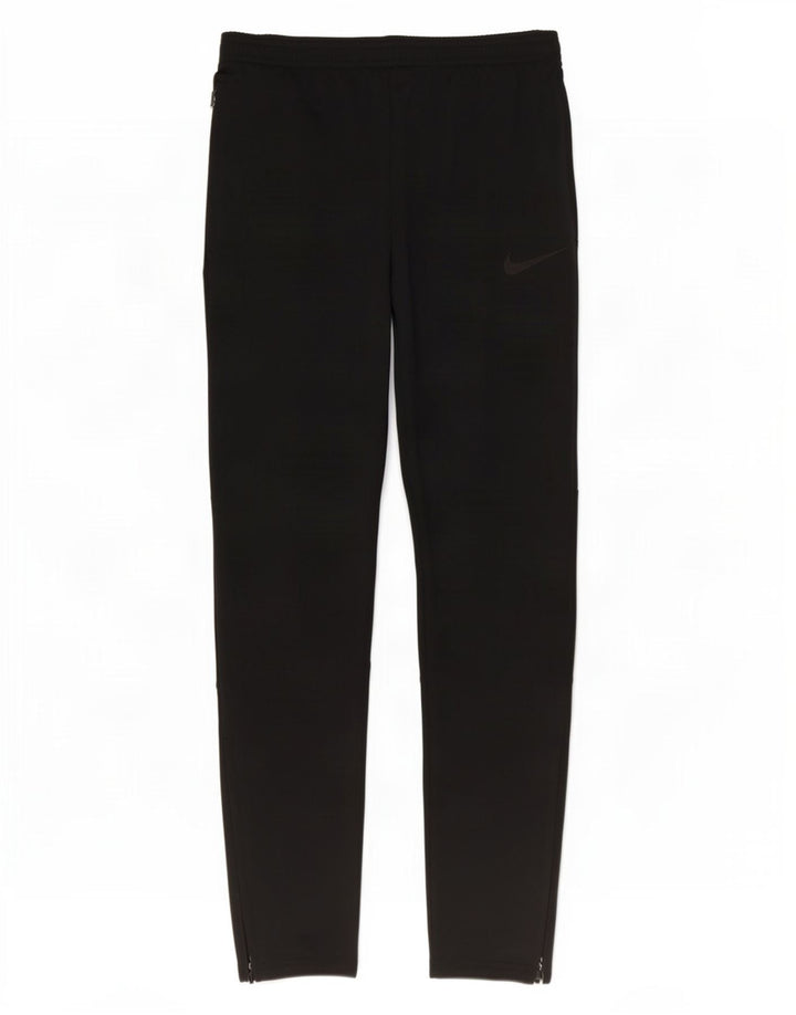 Męskie spodnie dresowe Nike Dri Fit, małe, czarne, poliestrowe