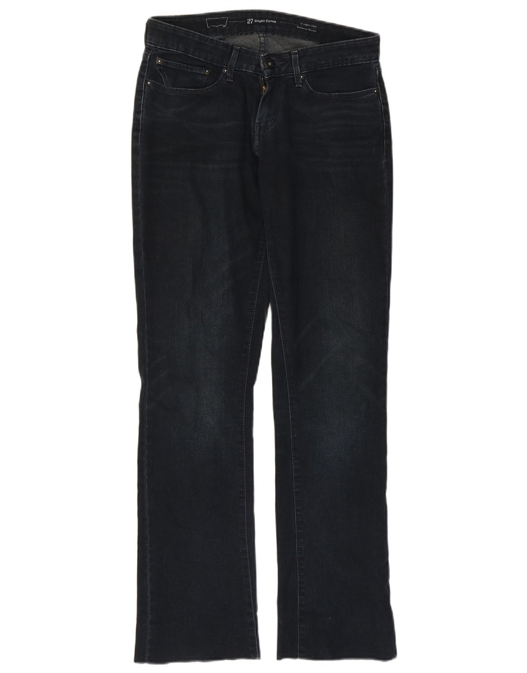 Damskie jeansy Levi's Slight Curve Modern Rise Bootcut W27 L34 Granatowe