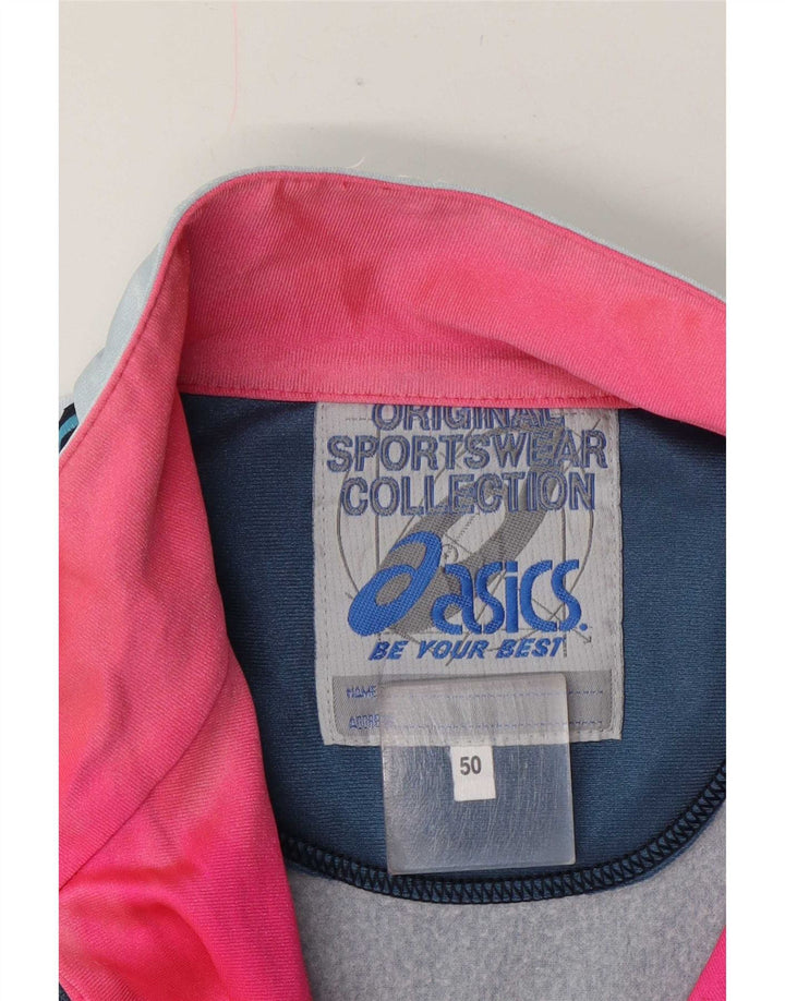 Męska kurtka dresowa Asics IT 50, średnia, wielobarwna, z blokami kolorów