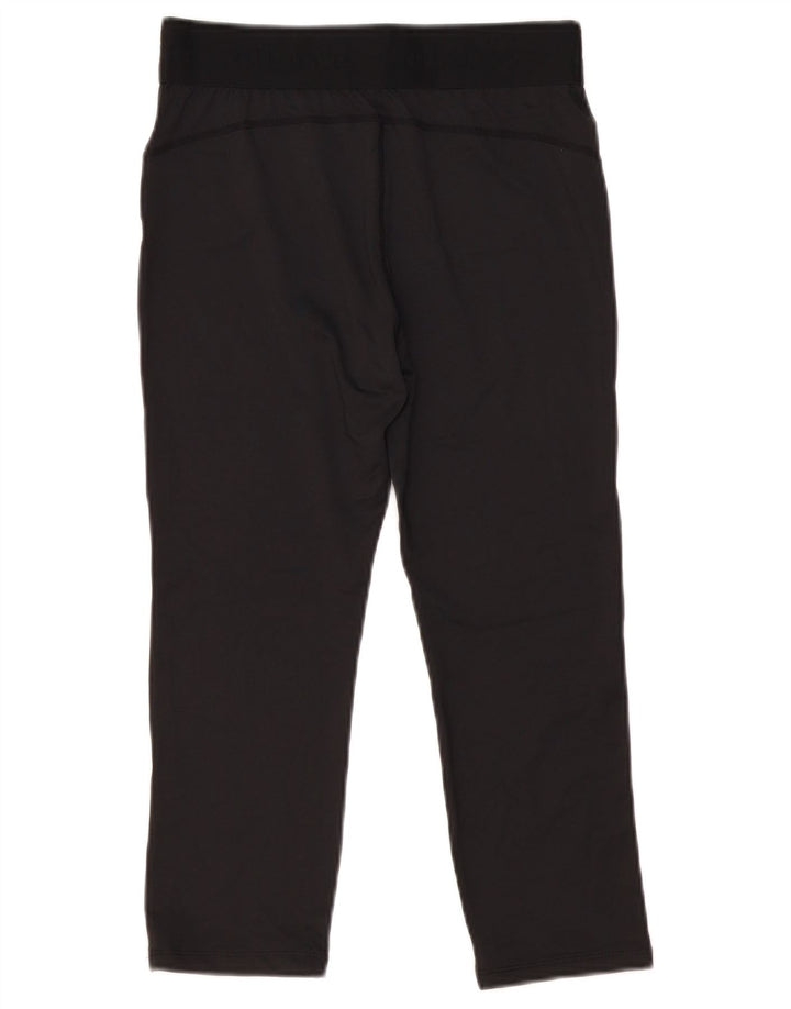 Damskie legginsy Capri Ellesse UK 12, średni czarny poliester
