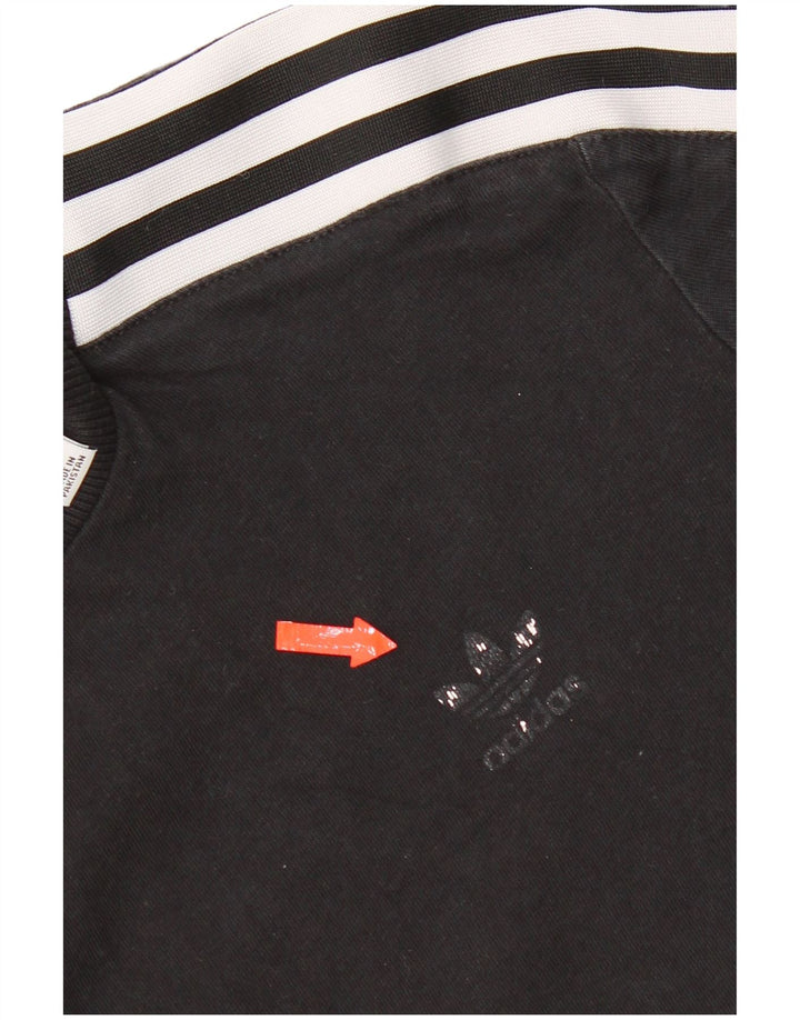 Damska koszulka Adidas Top UK 8, mała czarna