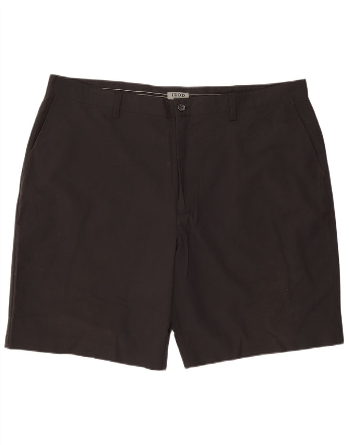 Męskie spodenki Chino Izod W42 2XL Czarny poliester