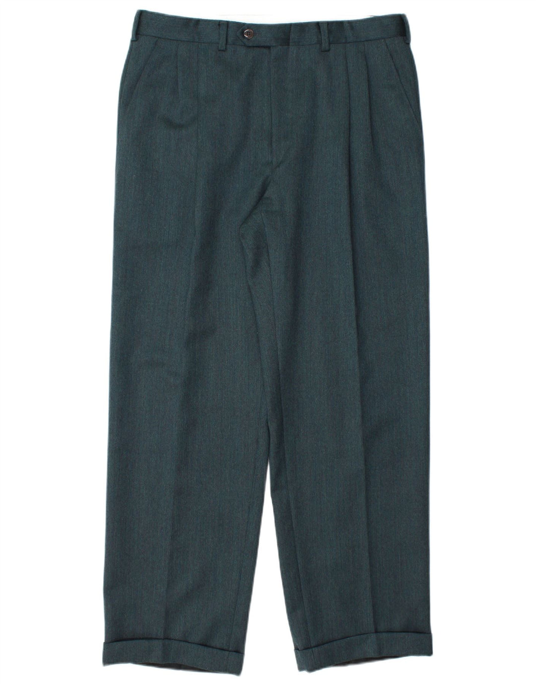 ANGELICO Męski dwuczęściowy garnitur IT 50 Large W34 L30 Zielony