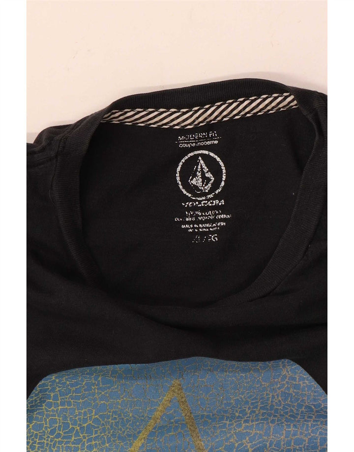 Męski T-shirt Volcom Modern Fit Graphic Top XL Czarny