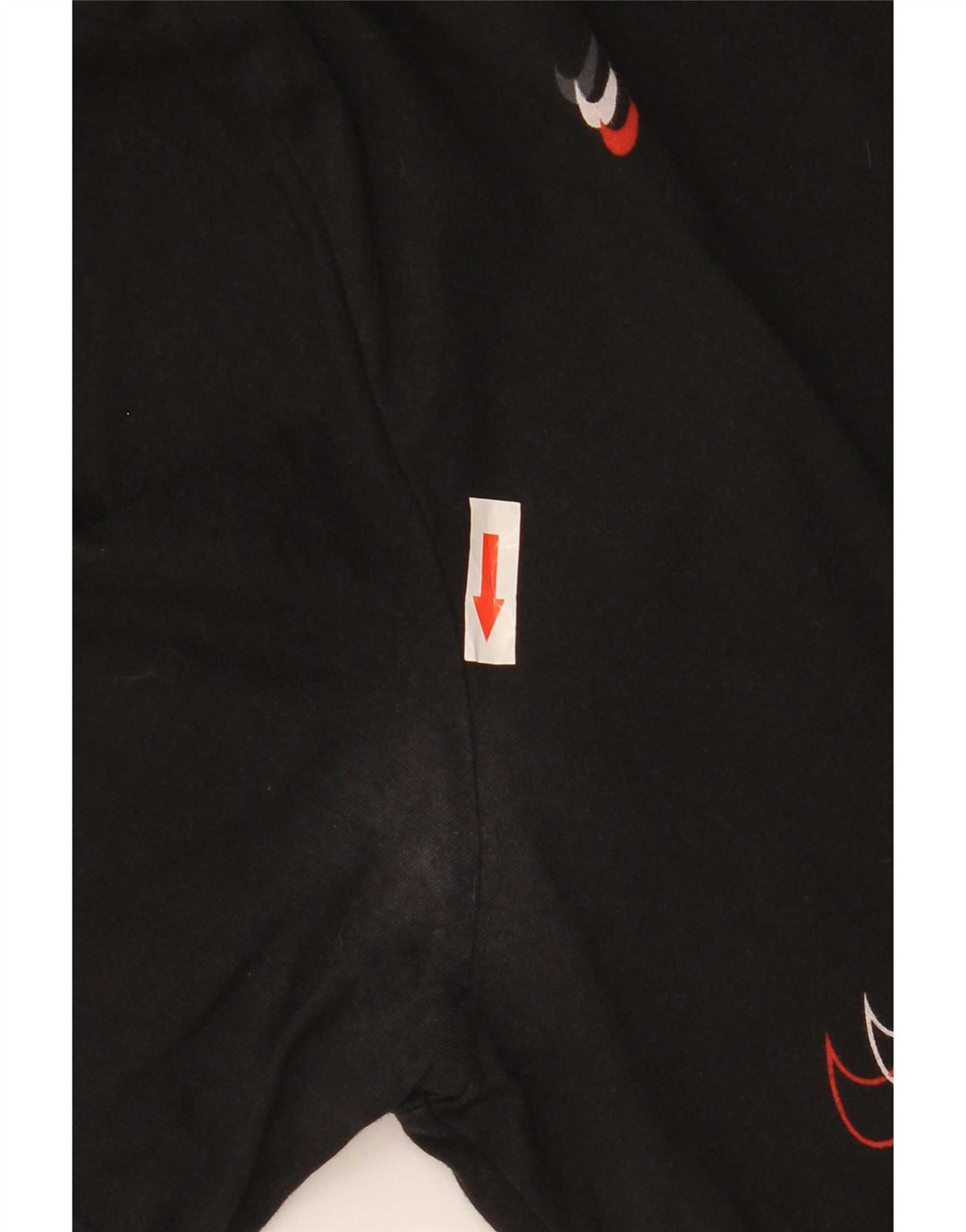 Męski T-shirt z grafiką Nike, duży, czarny, bawełniany