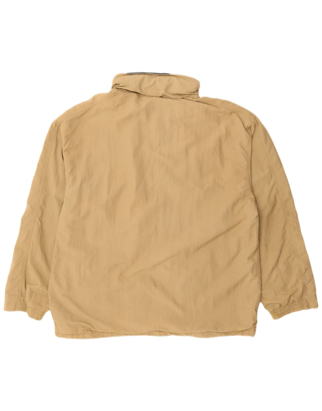 DIADORA Mens Rain Jacket UK 40 Large Khaki Polyamide