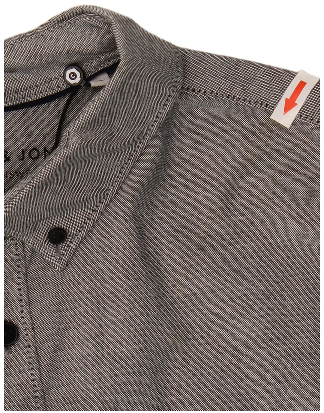 Koszula męska Jack & Jones Slim Fit XL, szara, bawełniana
