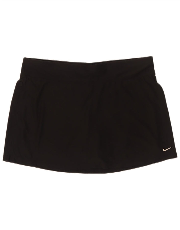 Nike Damskie Dri Fit Skort UK 16 Duży Czarny Poliester