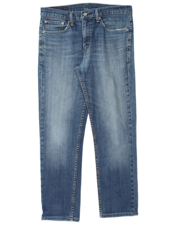 Męskie jeansy Levi's 511 Slim W32 L29 Niebieska bawełna