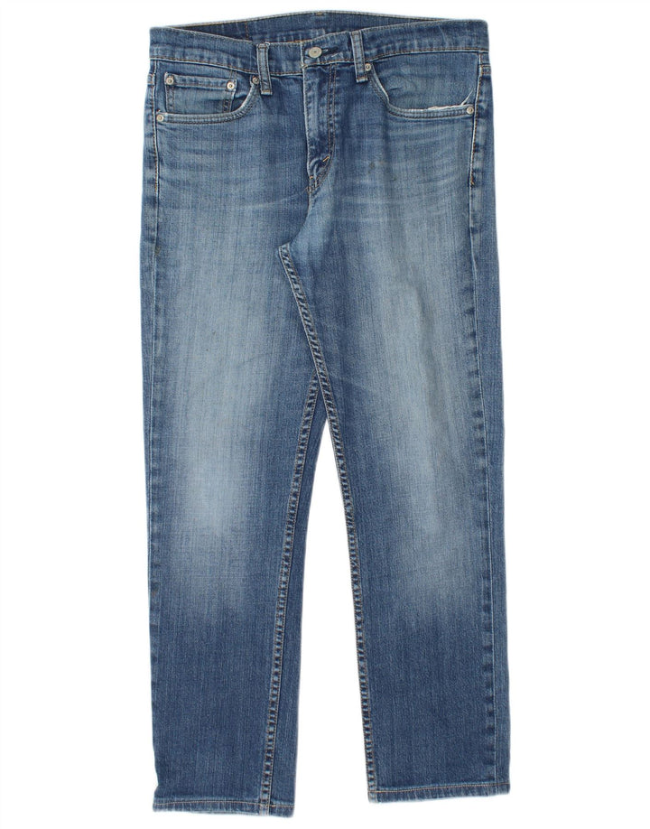 Męskie jeansy Levi's 511 Slim W32 L29 Niebieska bawełna