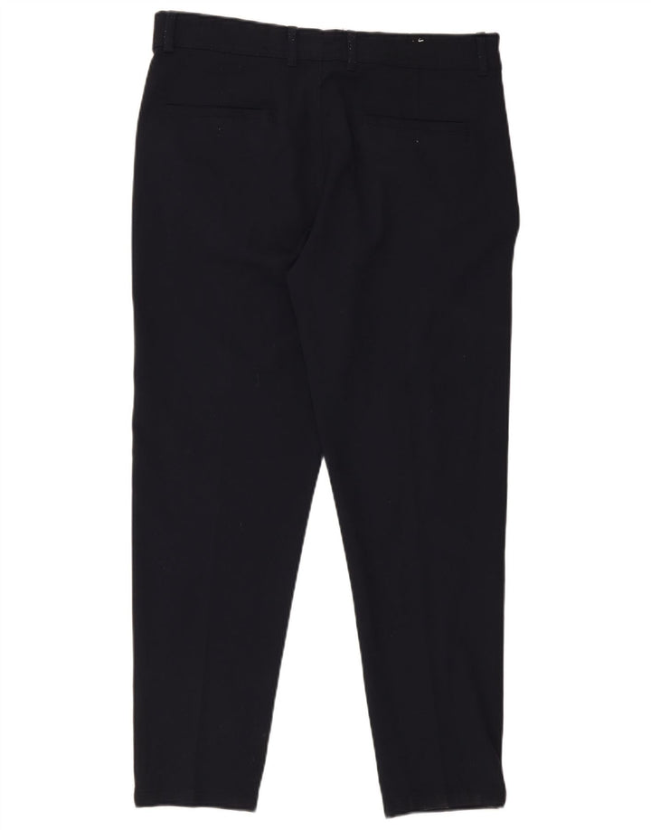 Męskie spodnie garniturowe Zara EU 44 Large W34 L28 Granatowy poliester
