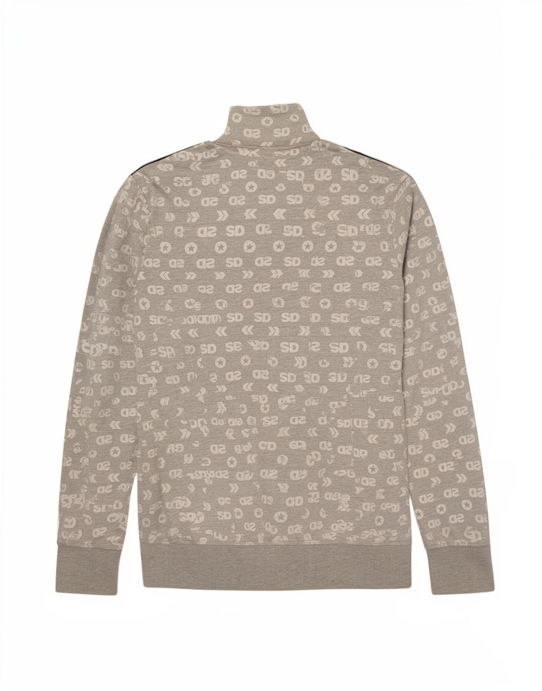 Damska kurtka dresowa Superdry Graphic UK 10, mała, szara, bawełniana