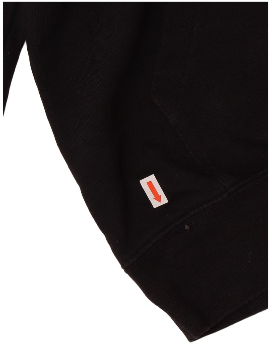 Damski sweter oversize z kapturem Nike UK 10, mały, czarny, bawełniany