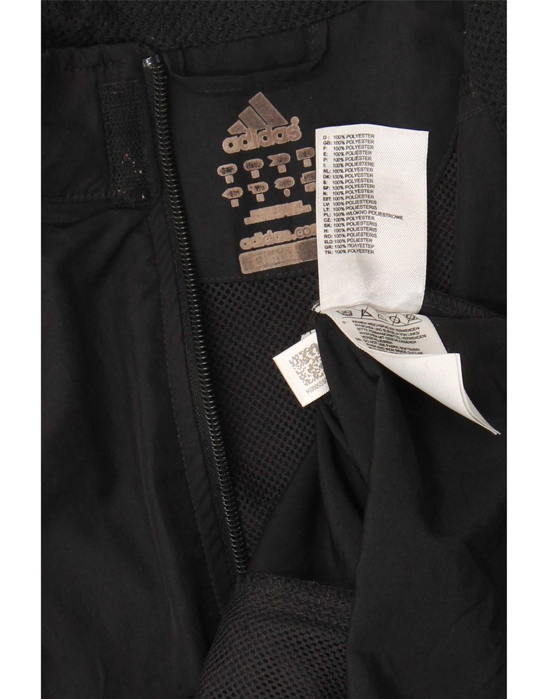 Męska kurtka przeciwdeszczowa Adidas Clima Proof UK 38, średni czarny poliester