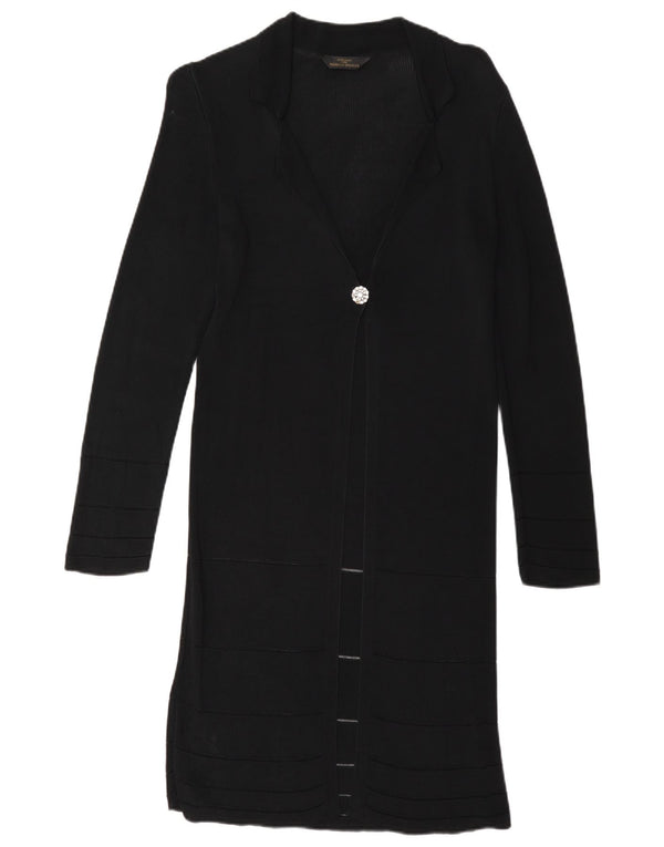 Marks & Spencer Damski sweter rozpinany UK 12, średni czarny