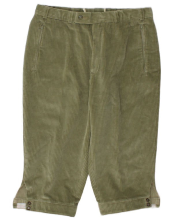 Męskie sztruksowe spodenki w stylu vintage IT 48 Medium W30 Khaki