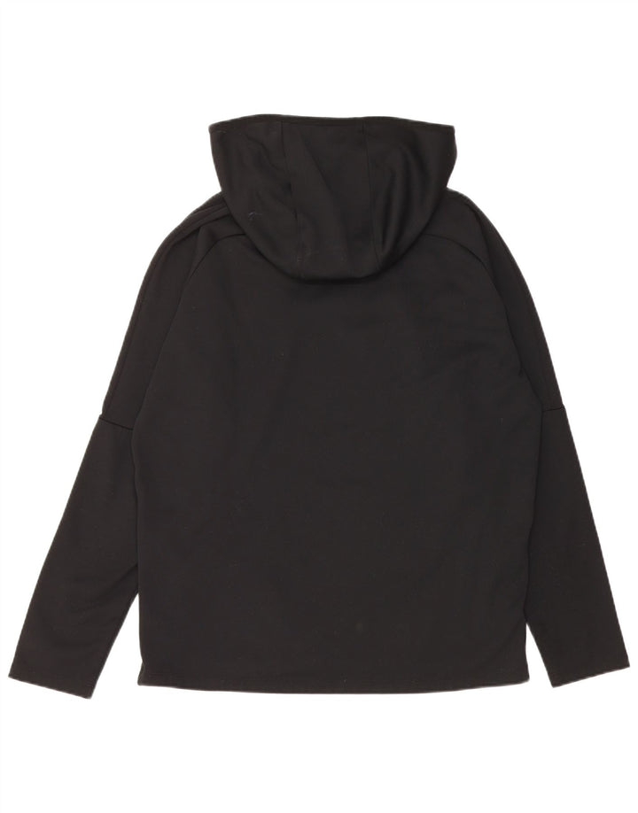 Męski sweter z kapturem Nike Dri Fit, średni czarny poliester