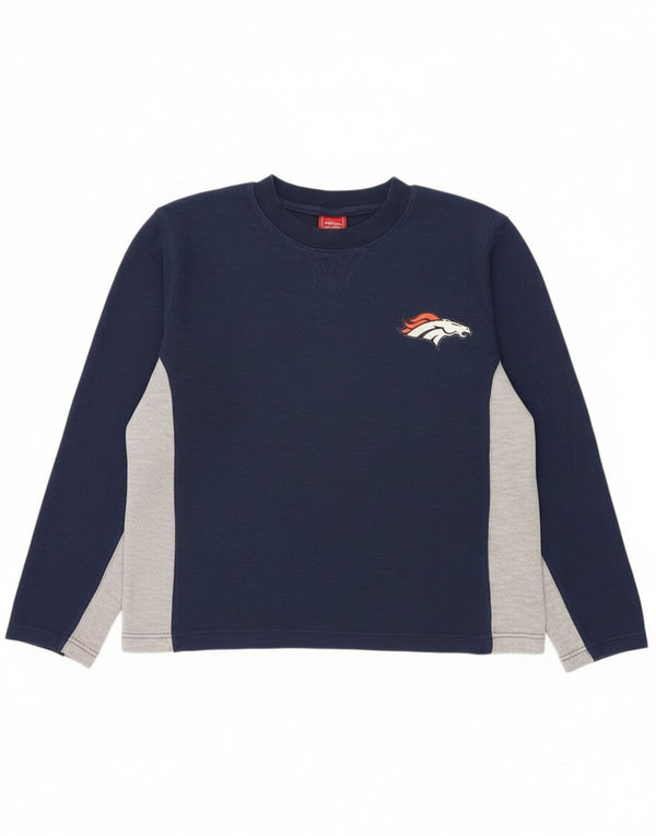 Bluza chłopięca NFL Denver Broncos 15-16 lat XL, granatowa