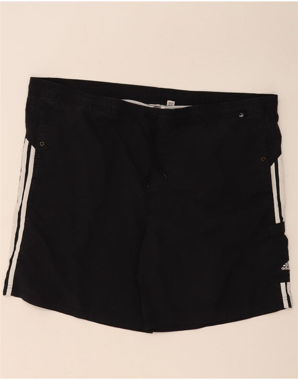 Męskie spodenki sportowe Adidas 2XL Czarny poliamid