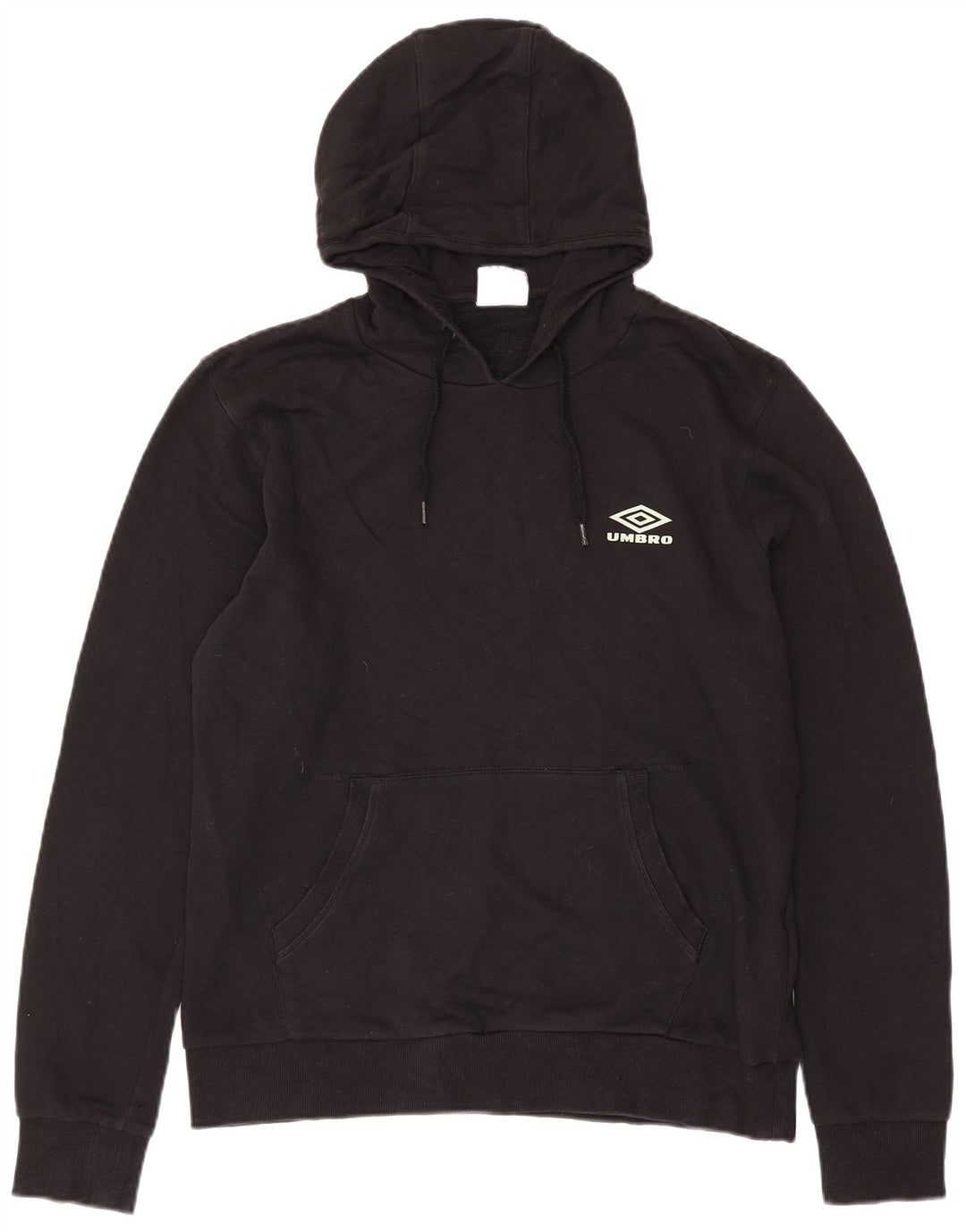 Męska bluza z kapturem UMBRO, średnia czarna bawełna