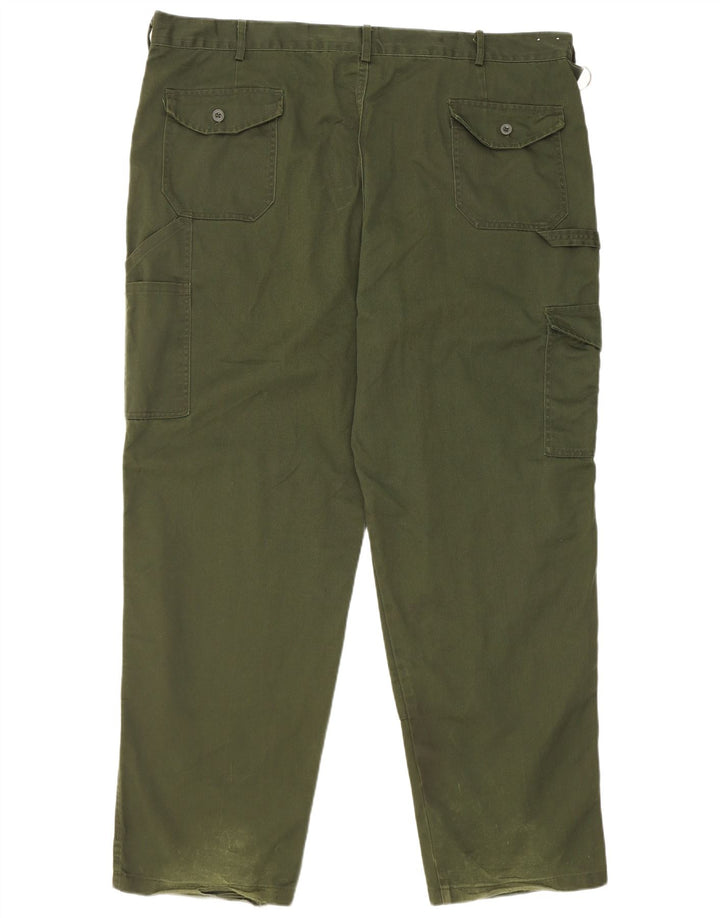 Męskie zwężane spodnie cargo Dickies W44 L30 Zielony poliester
