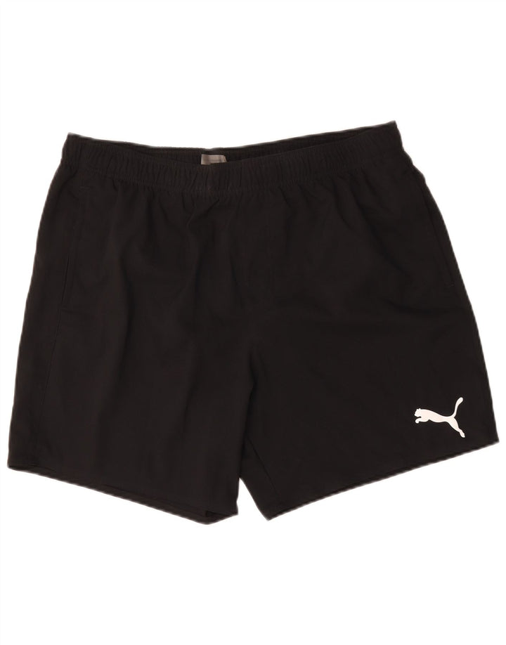 Męskie spodenki sportowe Puma XL, czarny poliester