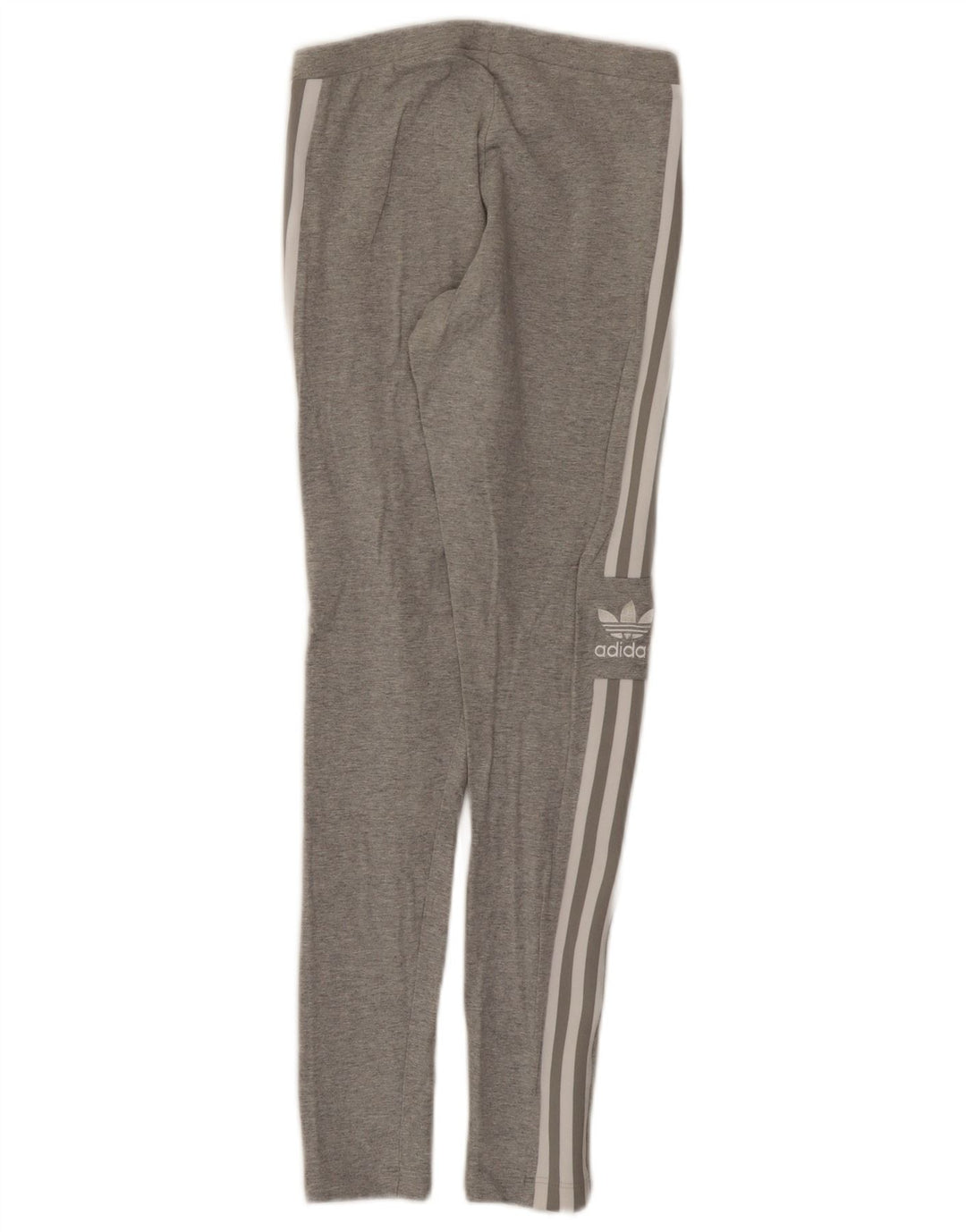 Damskie legginsy Adidas Graphic UK 8 Small, szare, bawełniane