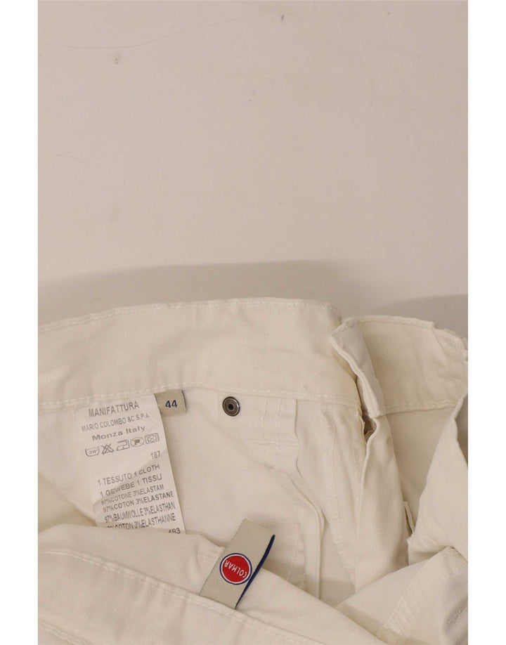 Damskie dżinsy Colmar IT 44 Medium W30 L30 Biała bawełna