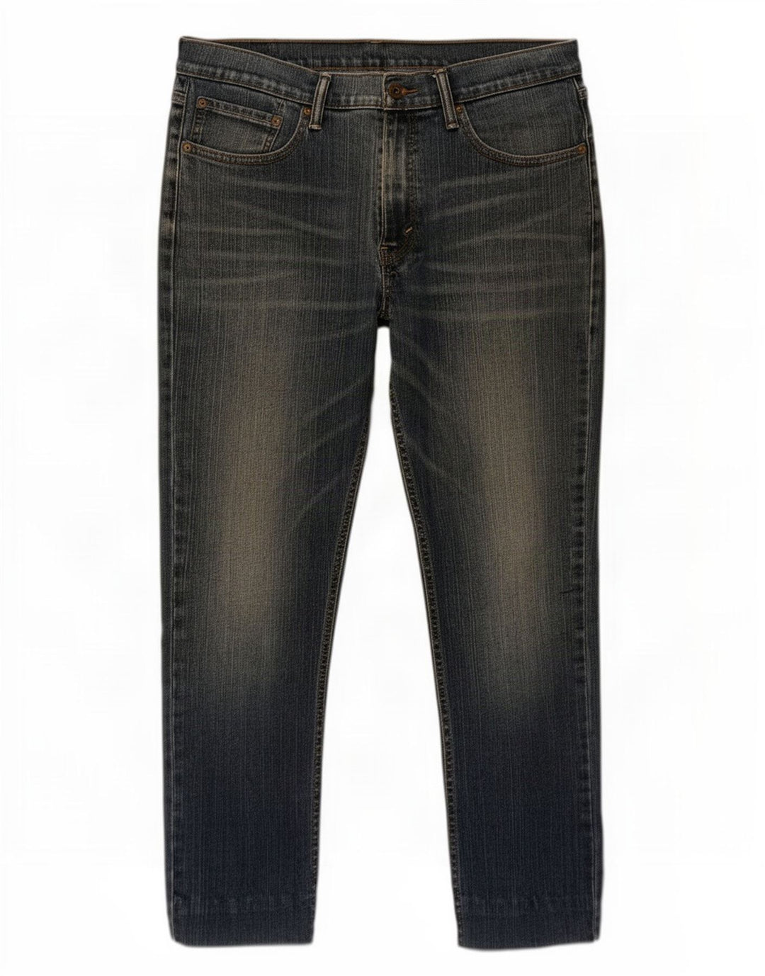 Męskie proste dżinsy Levi's W36 L27 Niebieskie