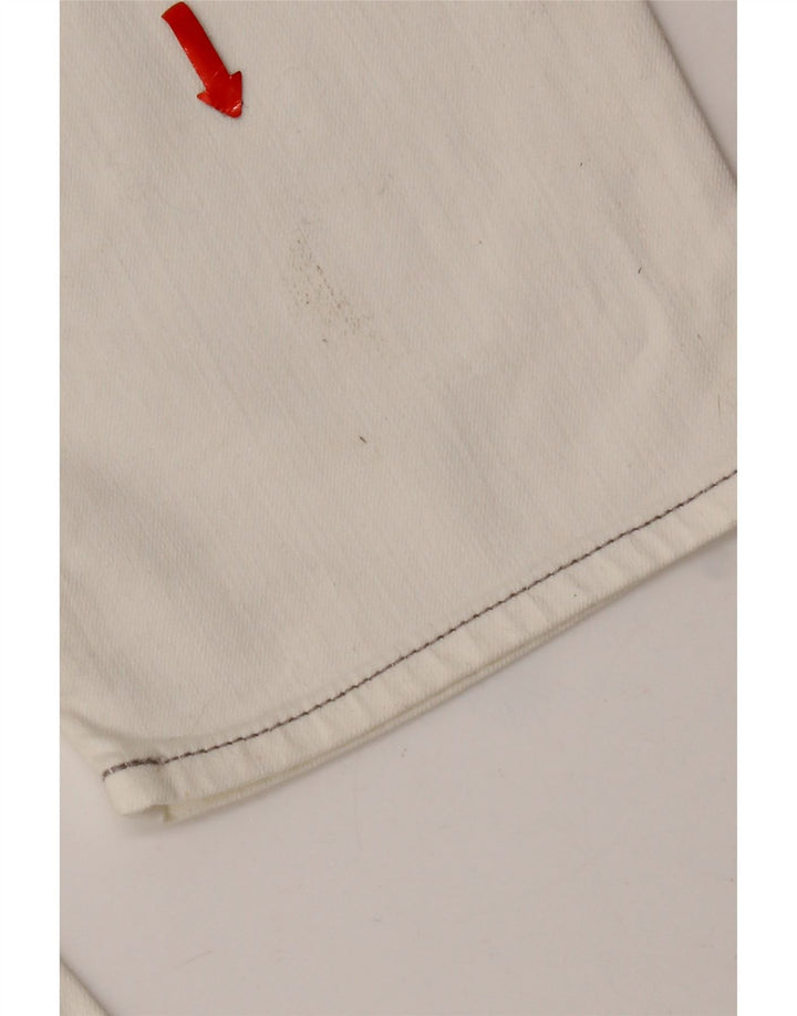 Jeansy damskie Guess W30 L34 białe