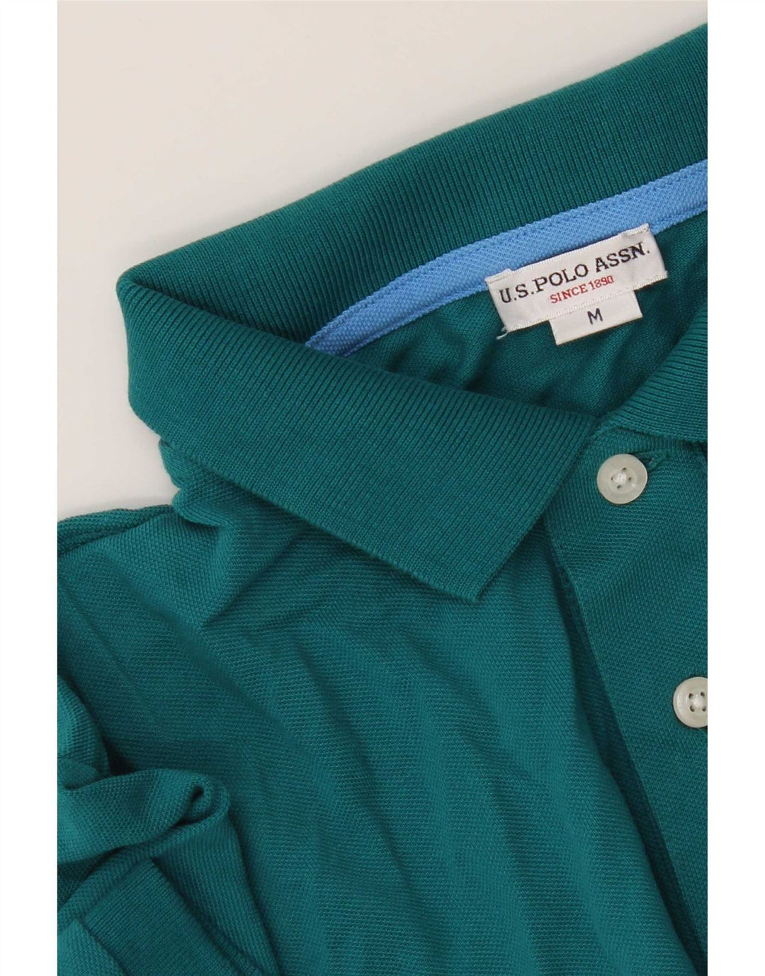 US Polo Assn. Koszula męska w kolorze średnio zielonym