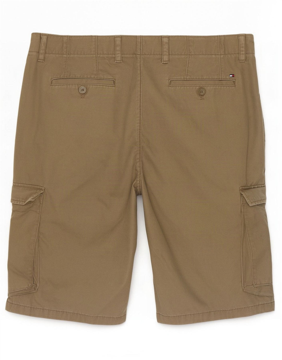 Męskie spodenki cargo Tommy Hilfiger W36, duże, bawełniane w kolorze khaki