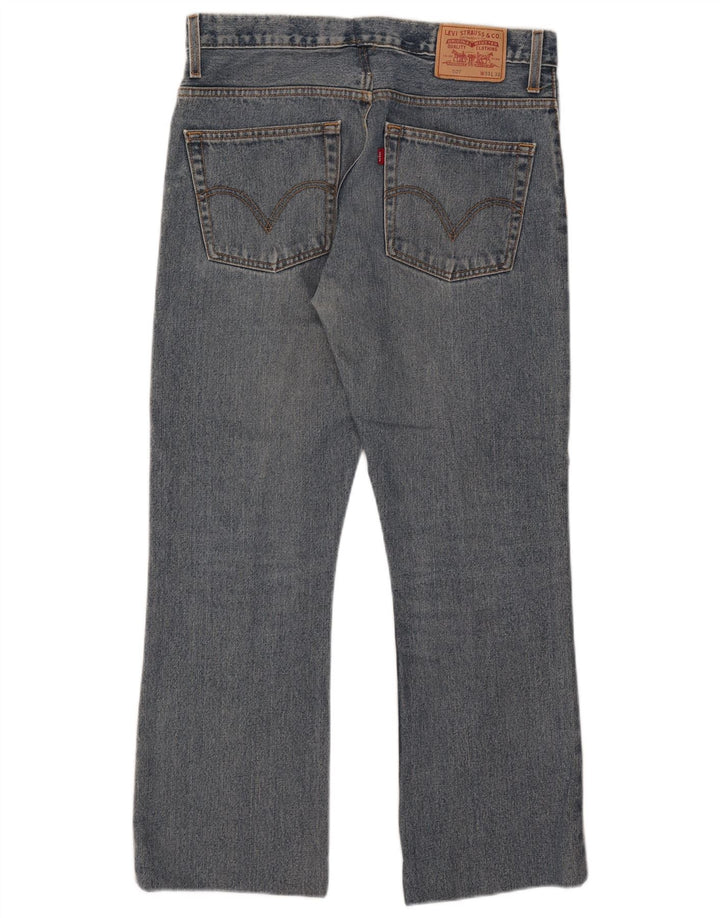 Damskie dżinsy Levi's 507 Bootcut W33 L28 Niebieska bawełna